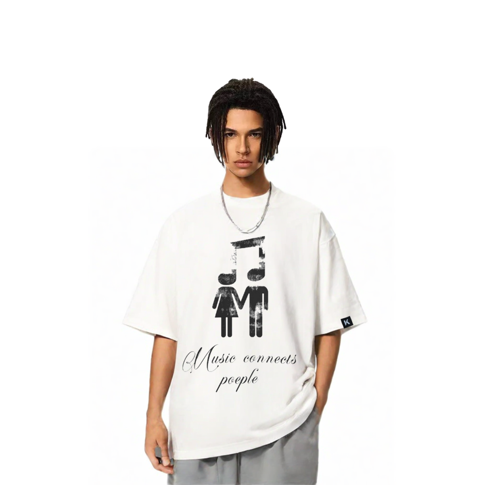 Unseen Echoes Love in Harmony T-shirt