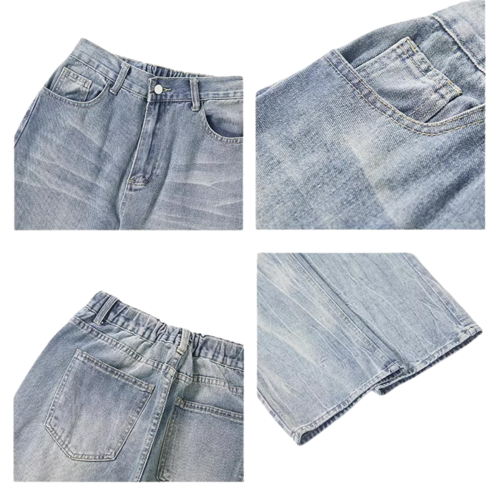 Unseen Echoes Echo Fade, Crafted Loud Jeans