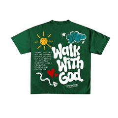 Unseen Echoes Faith in Every Stitch T-shirt Details