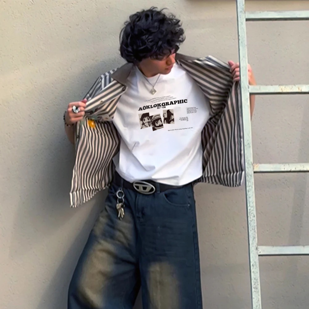 ⚡AG Japanese Motorcycle Girl T-Shirt