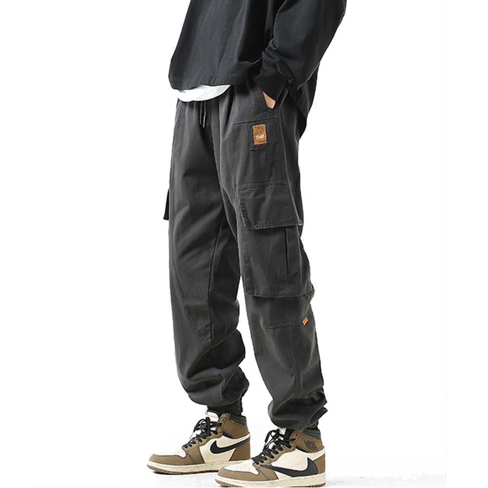 Japanese Pure Cotton Pocket Cargo Pants