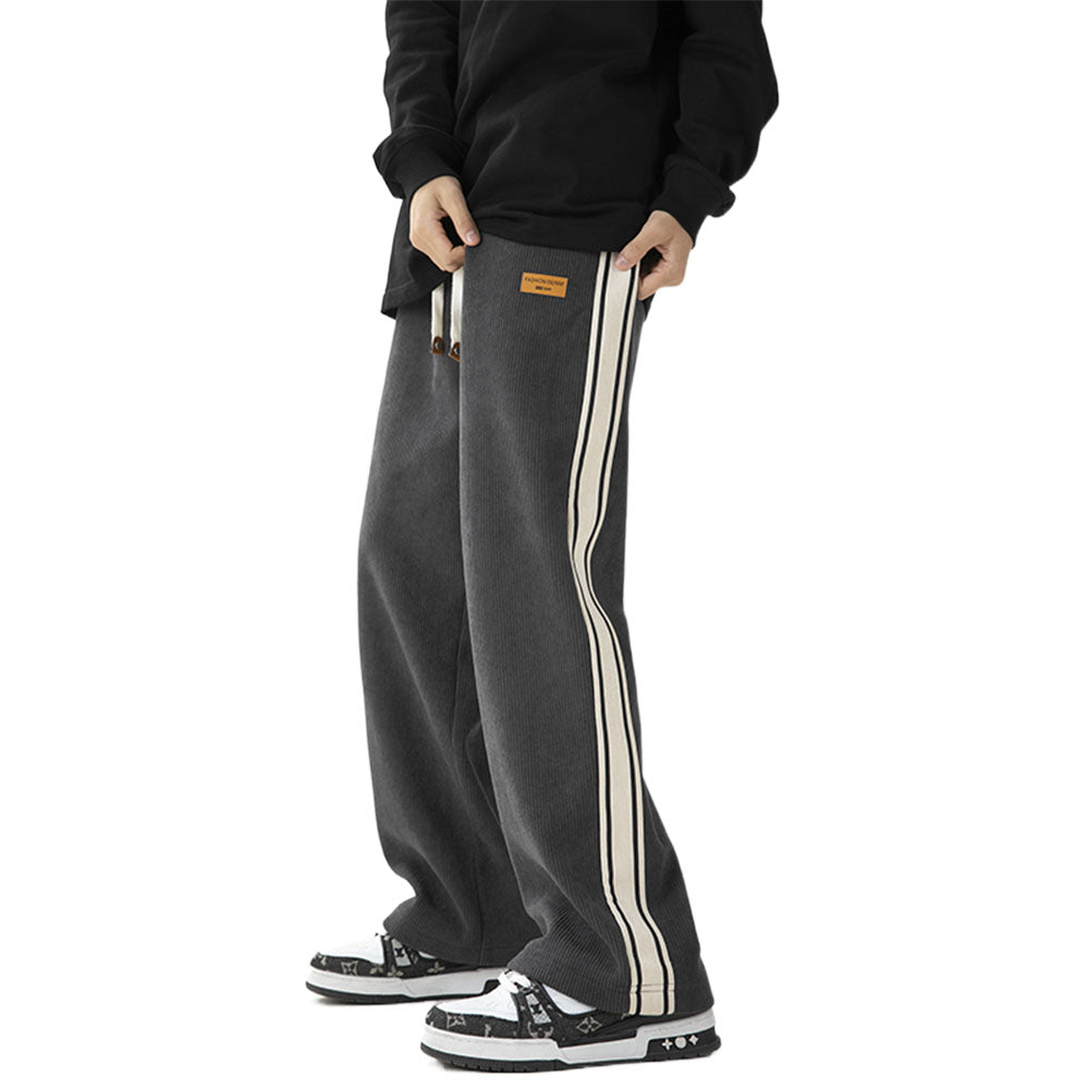 Street Contrast Casual Sweatpants