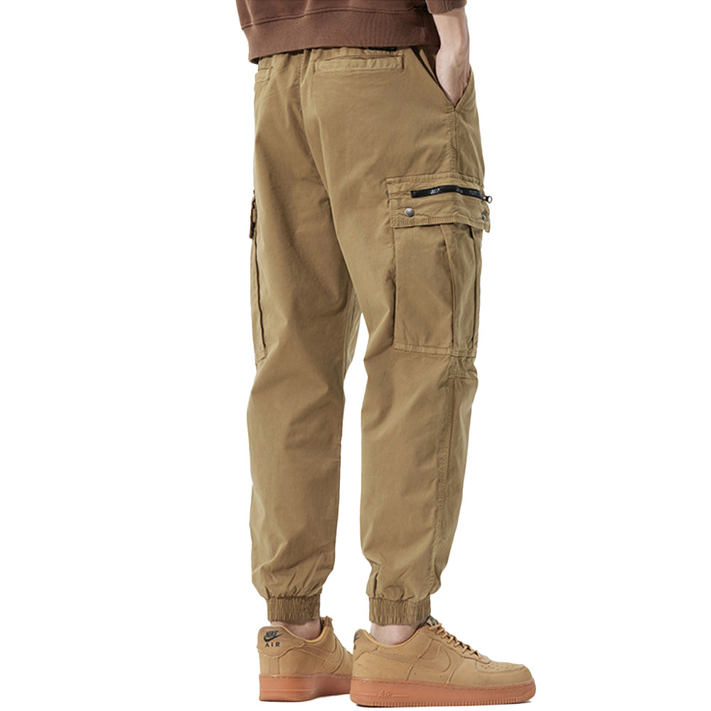American Pocket Drawstring Cargo Pants