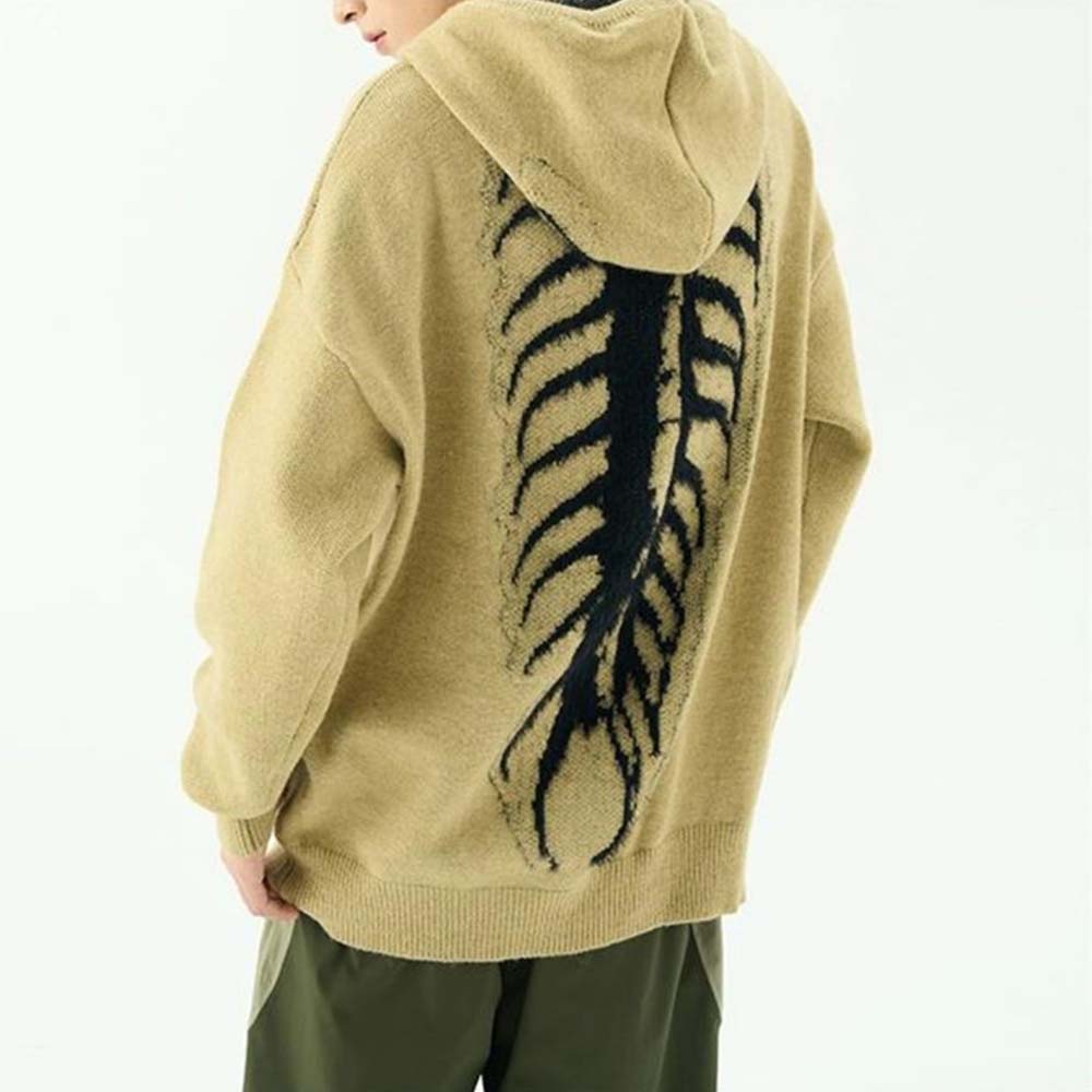 High Street Skeleton Patchwork Hoodie