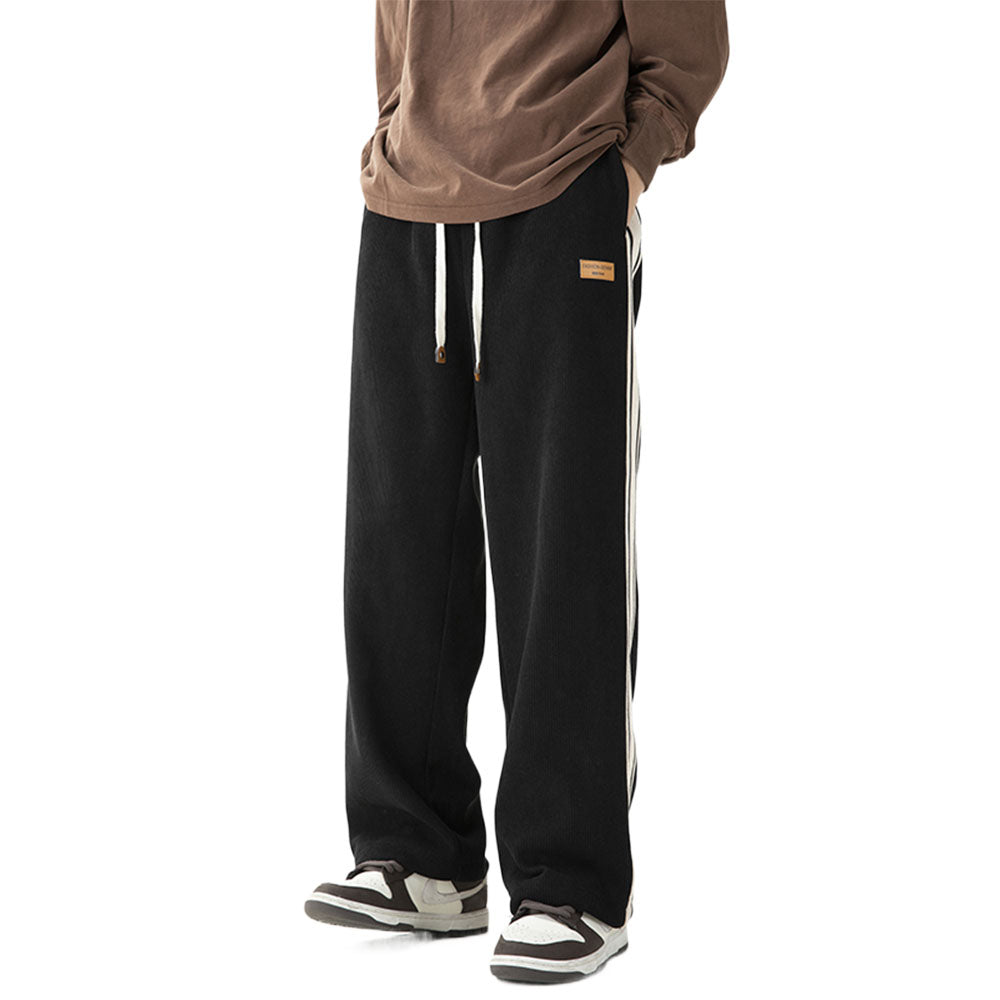 Street Contrast Casual Sweatpants