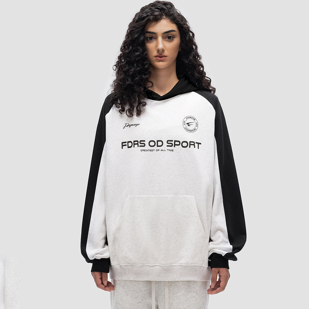 Urban Fashion Stitching Hoodie