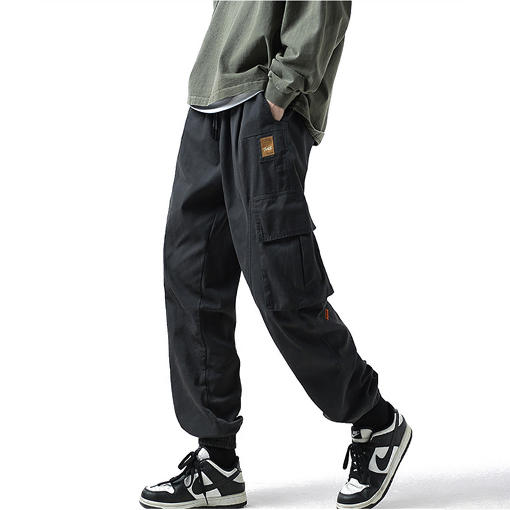 Japanese Pure Cotton Pocket Cargo Pants