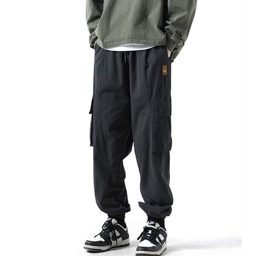 Japanese Pure Cotton Pocket Cargo Pants