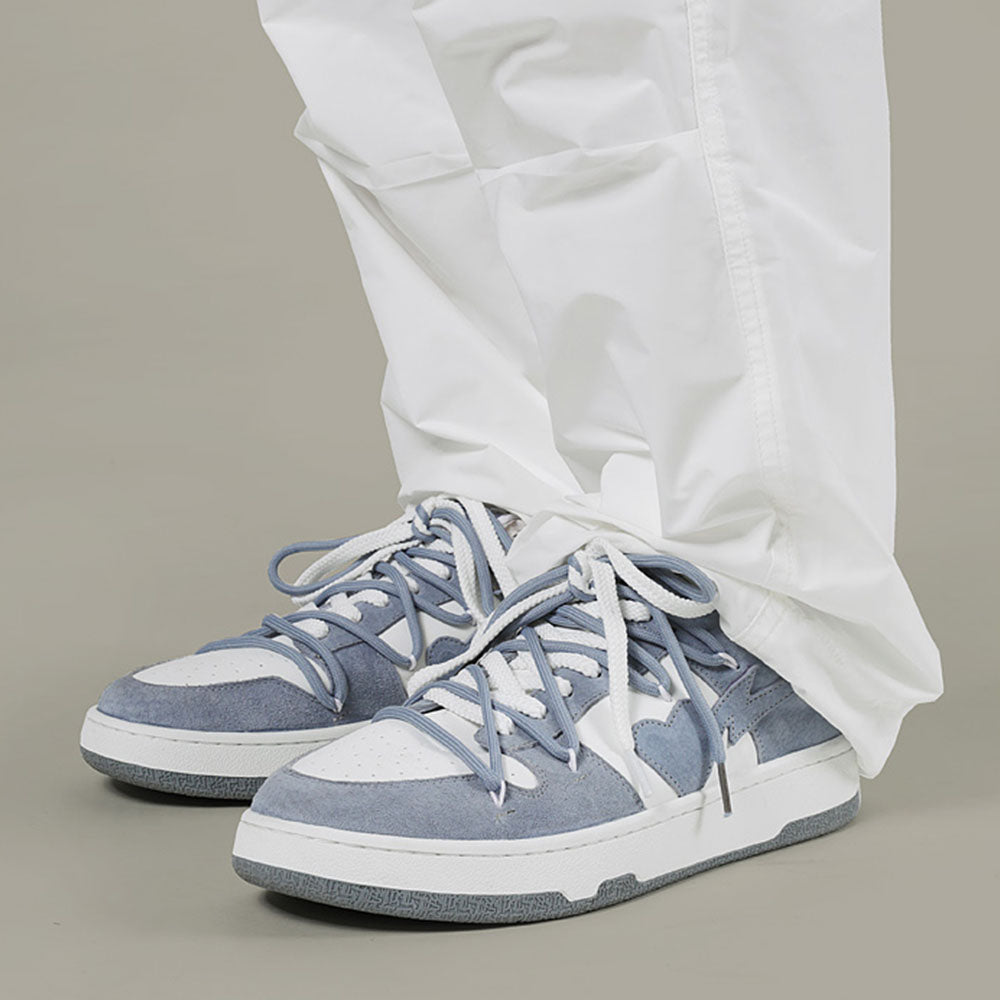 H-Block |Street Heart Stitching Casual Sneakers