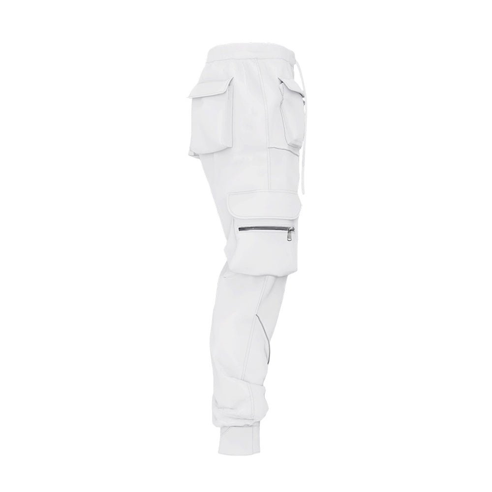 CE | Reflective Line Black-White Cargo Pants