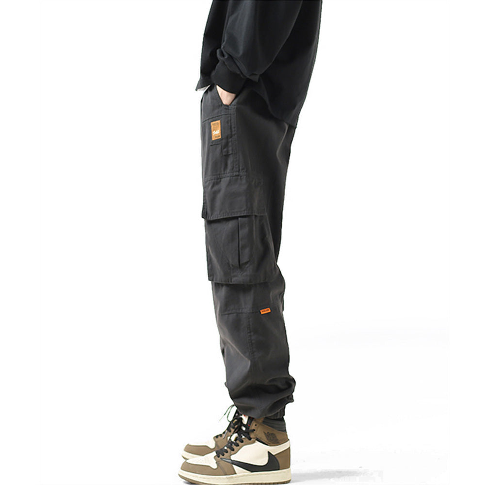 Japanese Pure Cotton Pocket Cargo Pants