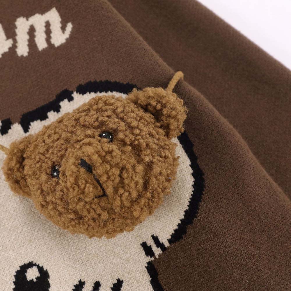 Cute Bear Backpack With Bear  Sweater
