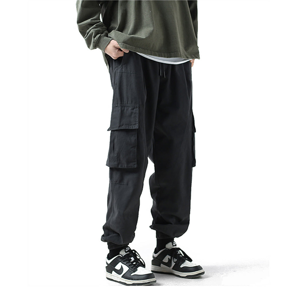 Japanese Pure Cotton Pocket Cargo Pants