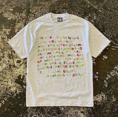 Street Philanthropist Colored Letter T-Shirt Details