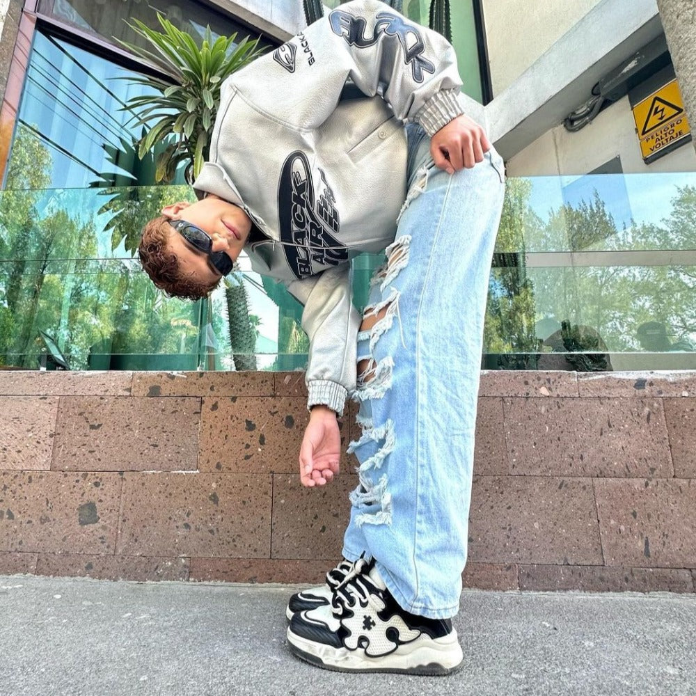 High Street Puzzle Design Sneaker