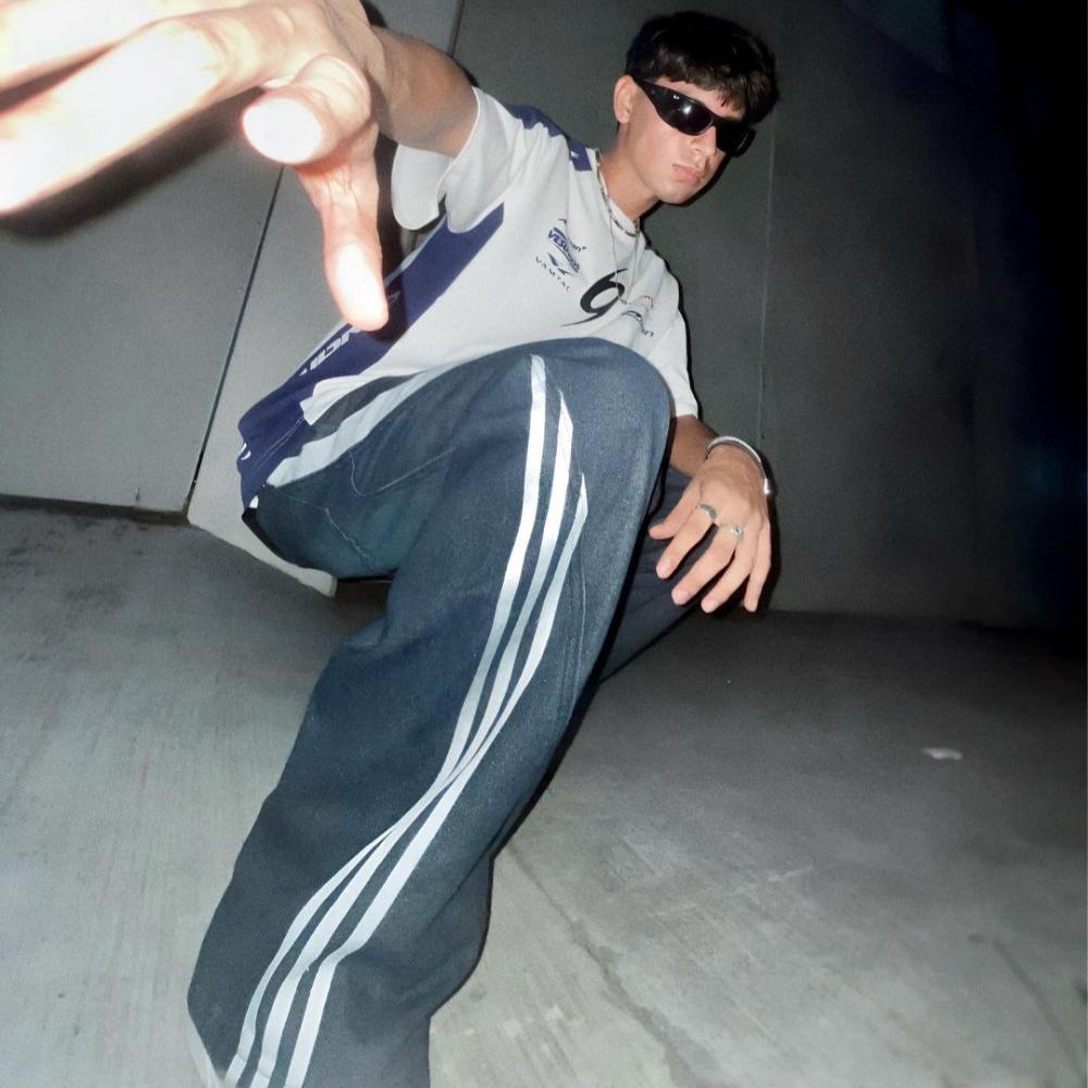 DF| Sport Striped Dragon Jeans