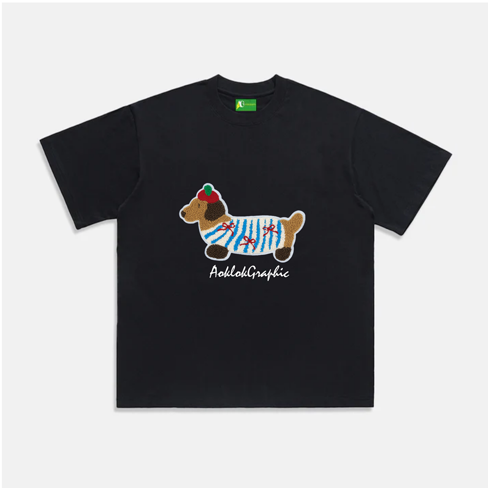 AG Embroidery Dachshund Dog T-Shirt