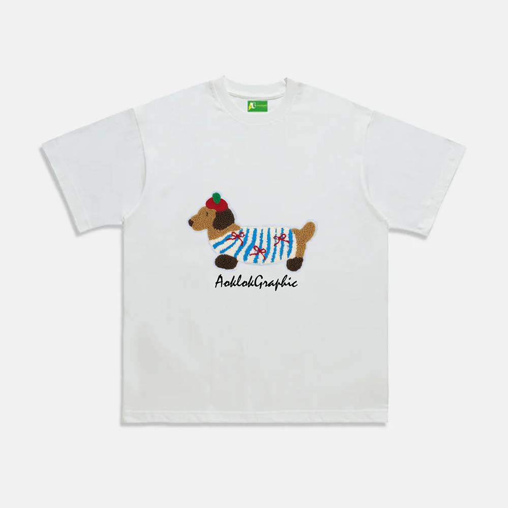 AG Embroidery Dachshund Dog T-Shirt