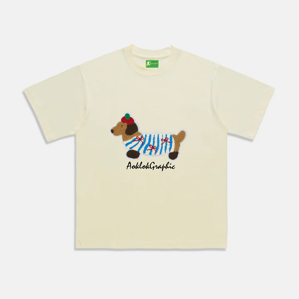 AG Embroidery Dachshund Dog T-Shirt
