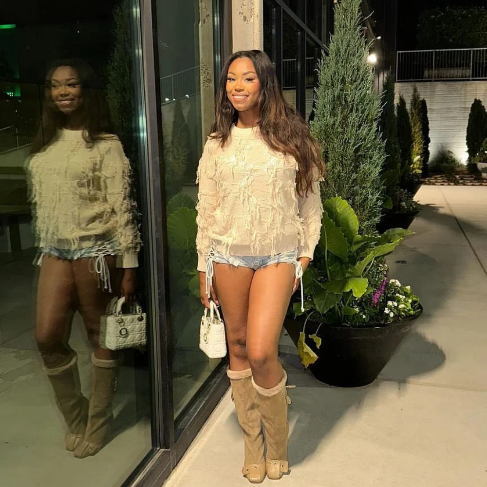 Women's American Solid Color Versatile Sweater