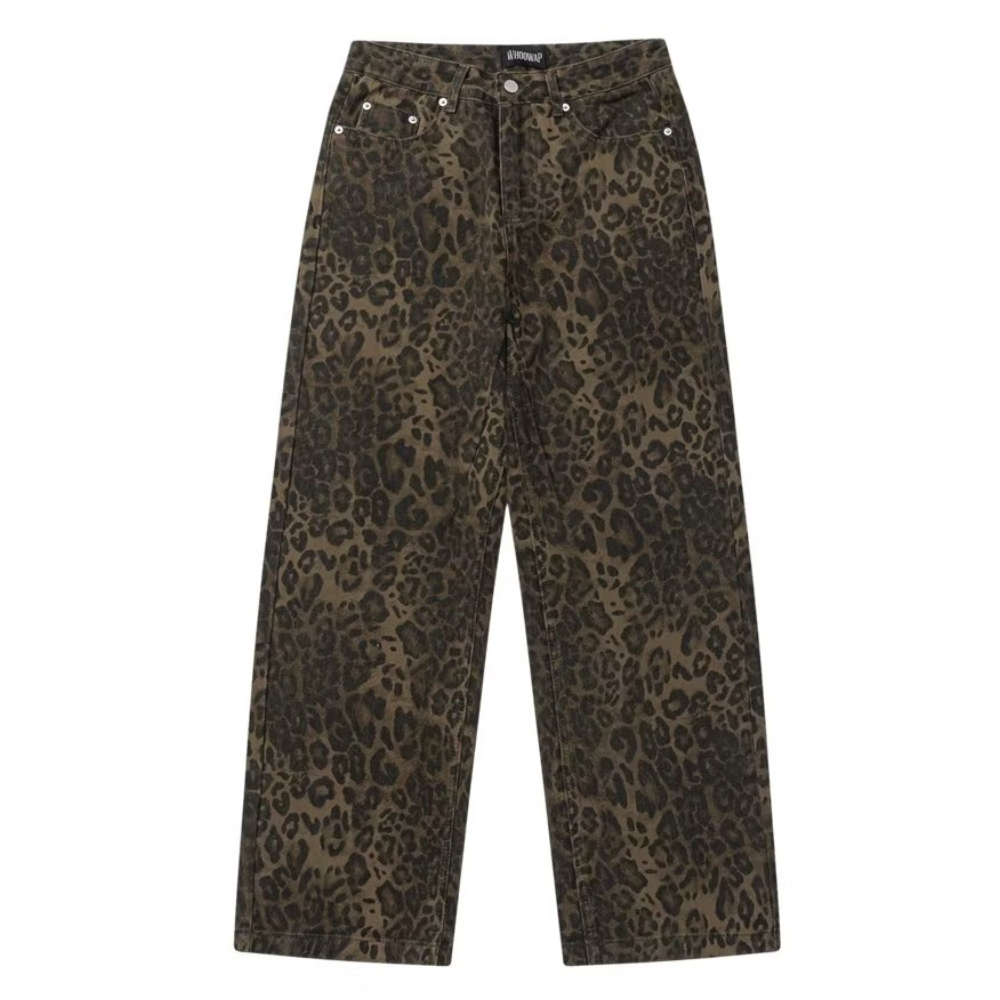 Women's Leopard Jeans