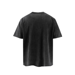 Street Philanthropist Short Sleeve T-Shirt Men's High Street Half Sleeve Heavy Top Details