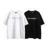 Street Philanthropist Design inspired metal zipper T-shirt