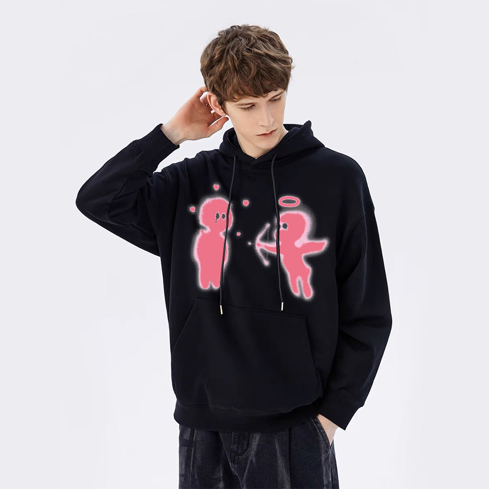 Casual Angels Shoot Demons Hoodie