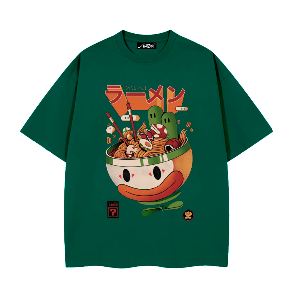 Fun Noodle Print T-Shirt