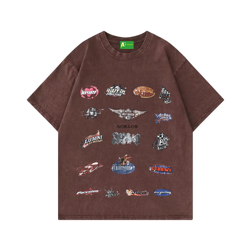 AG Badge Washed T-shirt