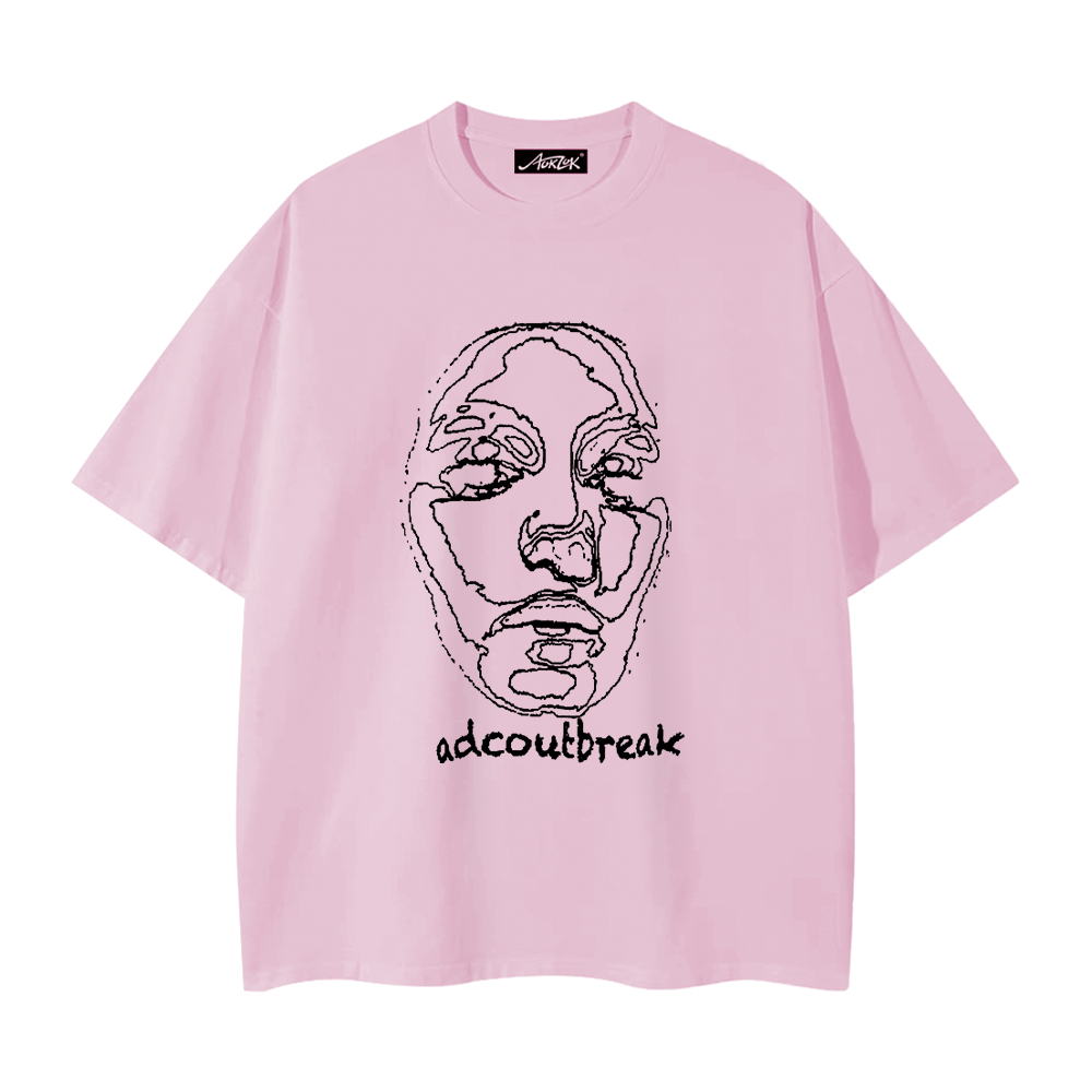 Line Face T-Shirt