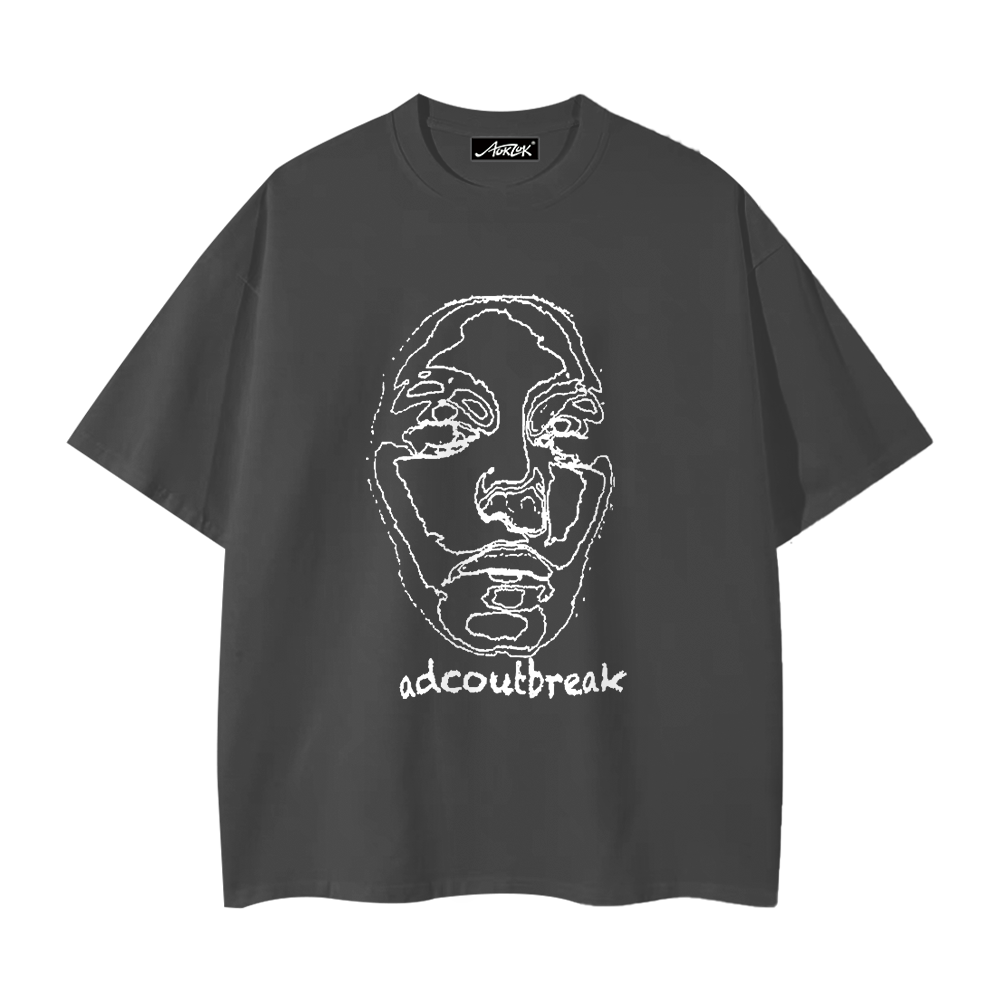 Line Face T-Shirt