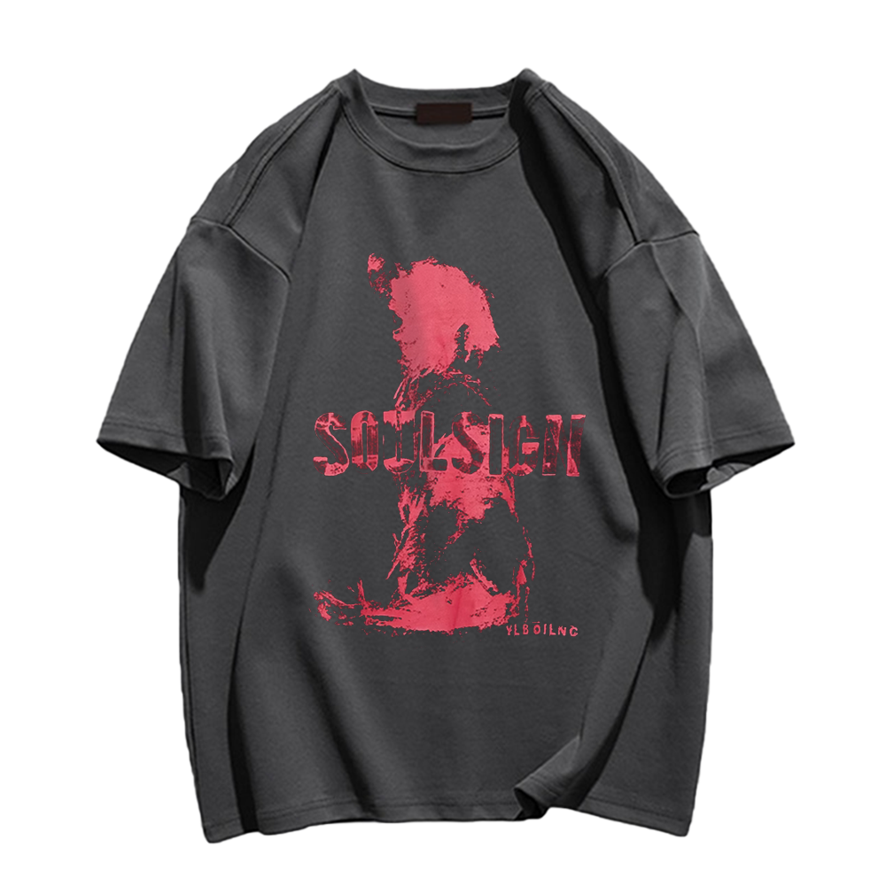 Abstract Dog Silhouette T-shirt