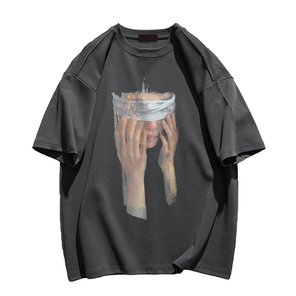 Lonely Blind folded Girl T-Shirt