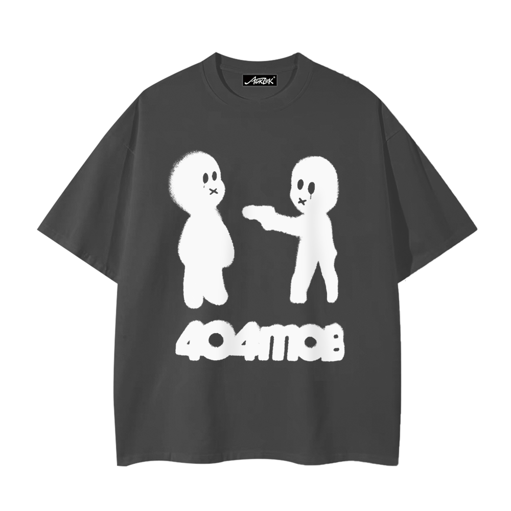 Street Fun Graphic Cotton T-shirt
