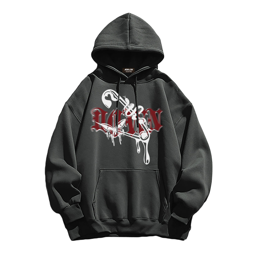 High Street Injured Butterfly Snake Hoodie