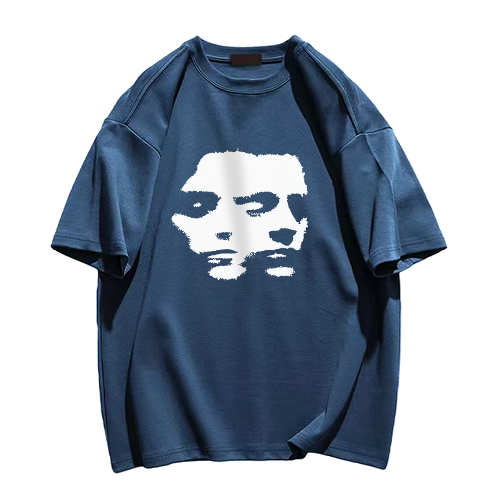 Bold Portrait Print T-shirt