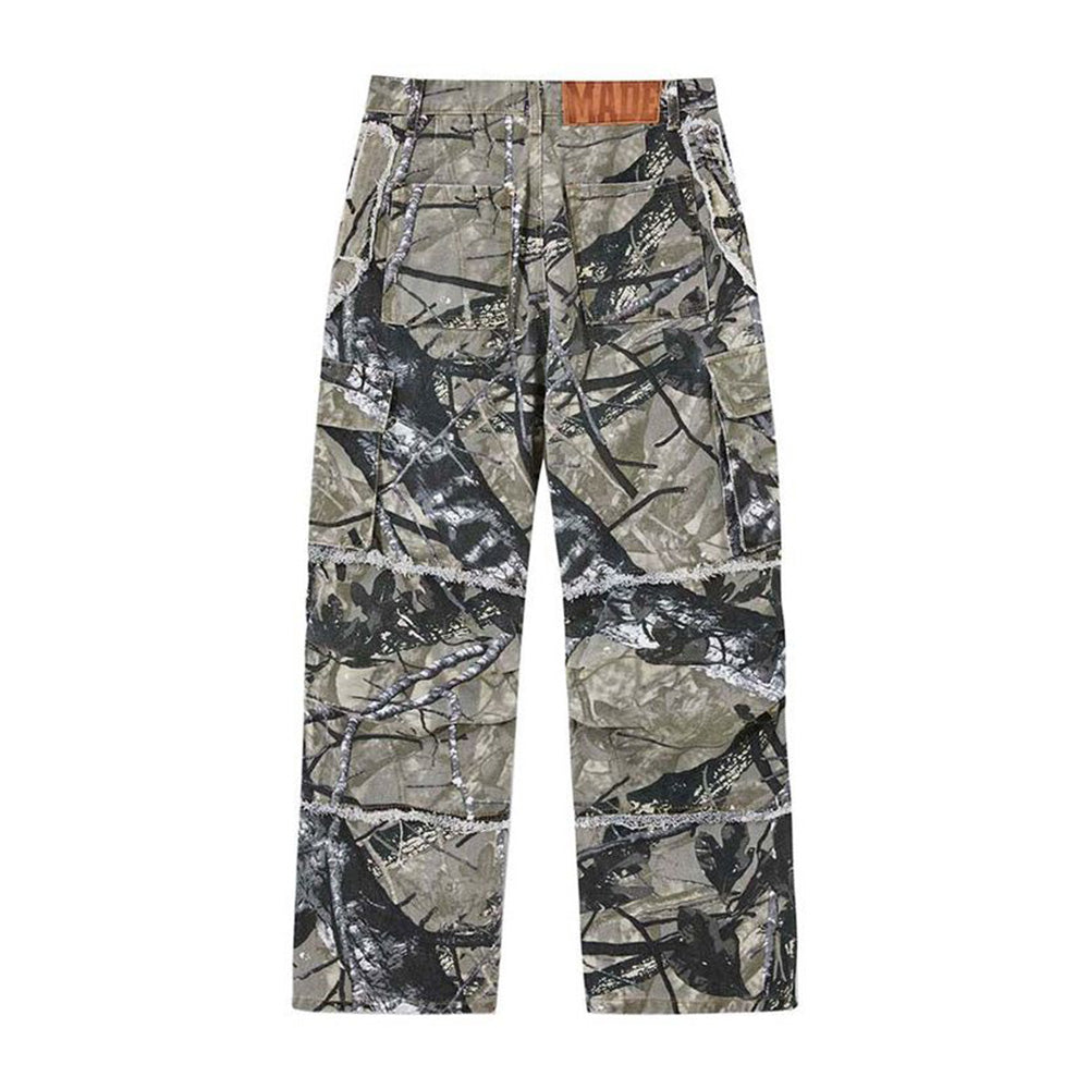 Street Jungle Camo Leaf Cargo Pant