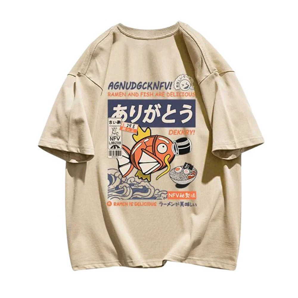 Cute Cartoon Fish Graphic Tees