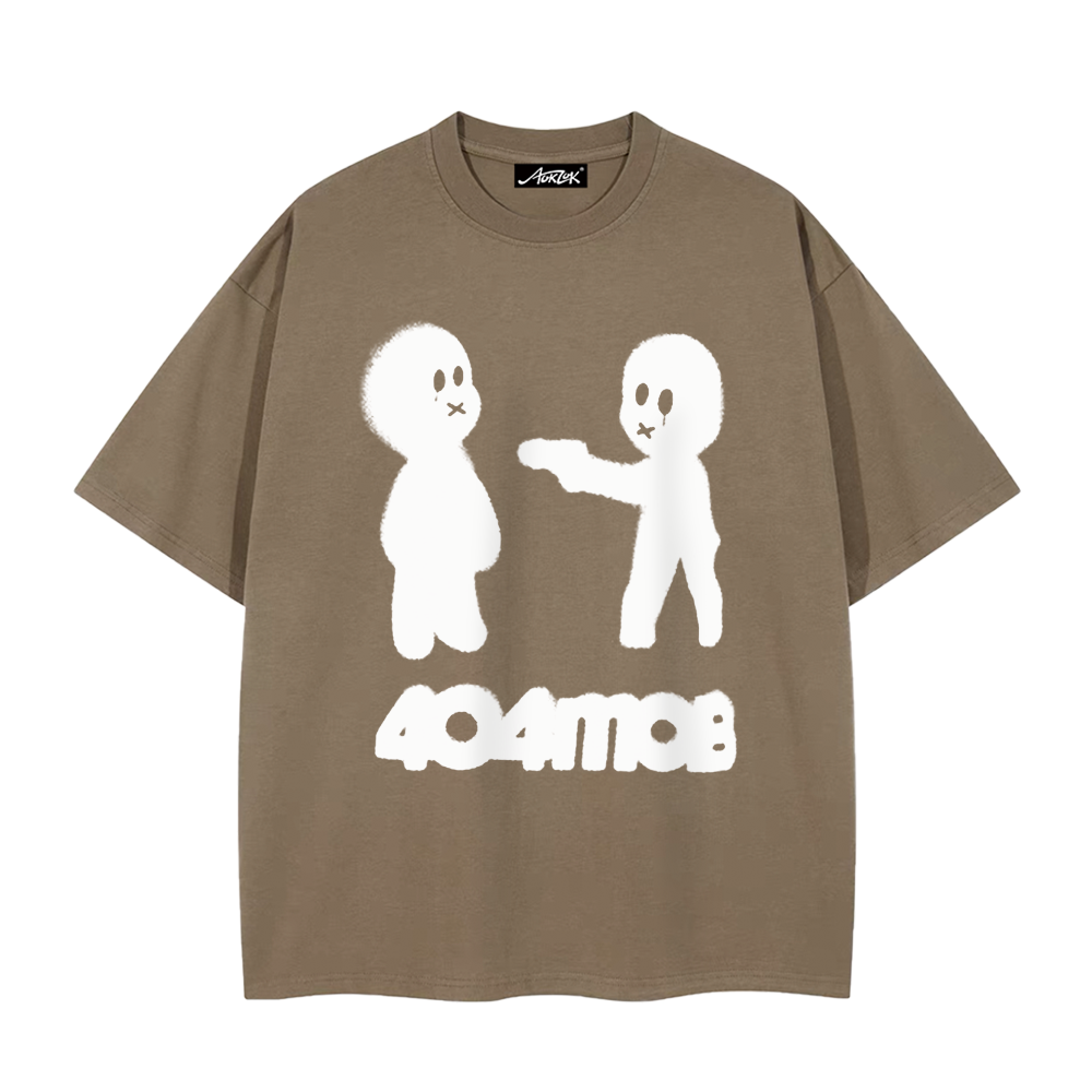 Street Fun Graphic Cotton T-shirt
