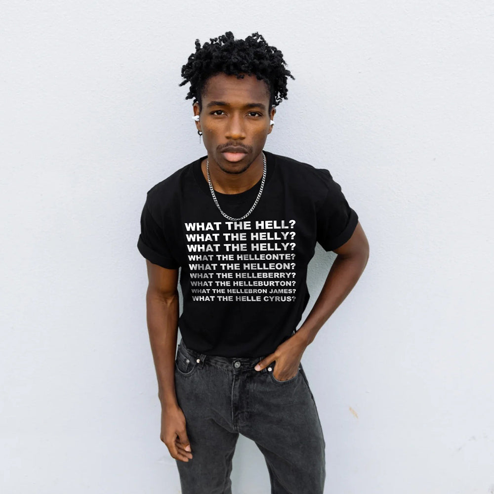 Unseen Echoes What the Helle Is Going On T-Shirt