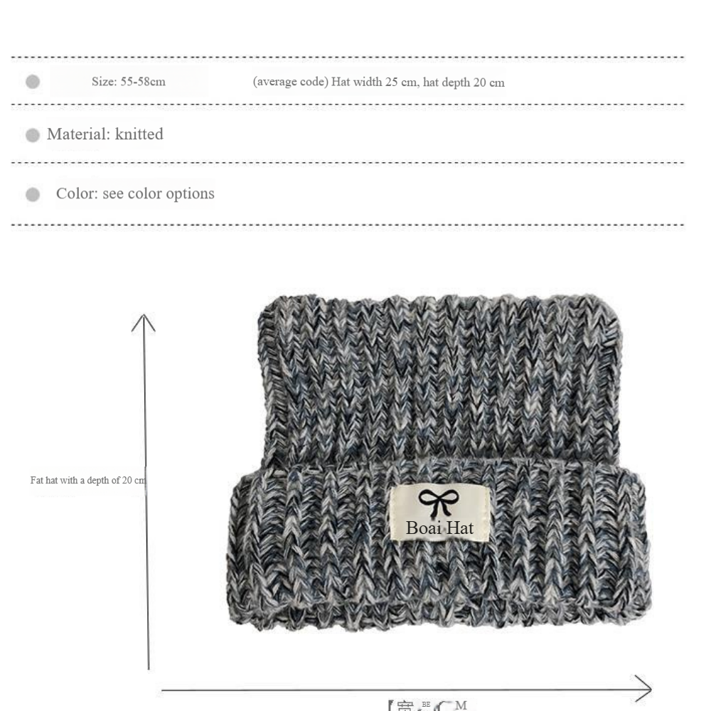 Handmade Cat Ears Knitted Hat