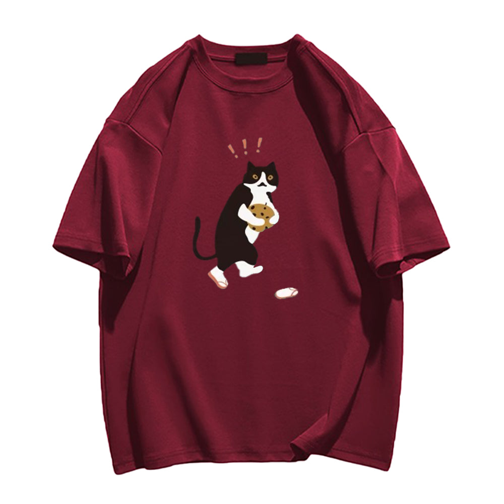 Cookie-stealing Cat T-shirt