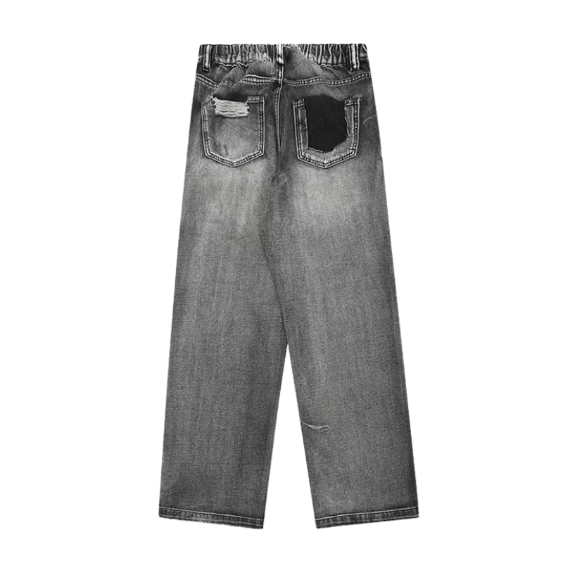 Washed Gradient Jeans