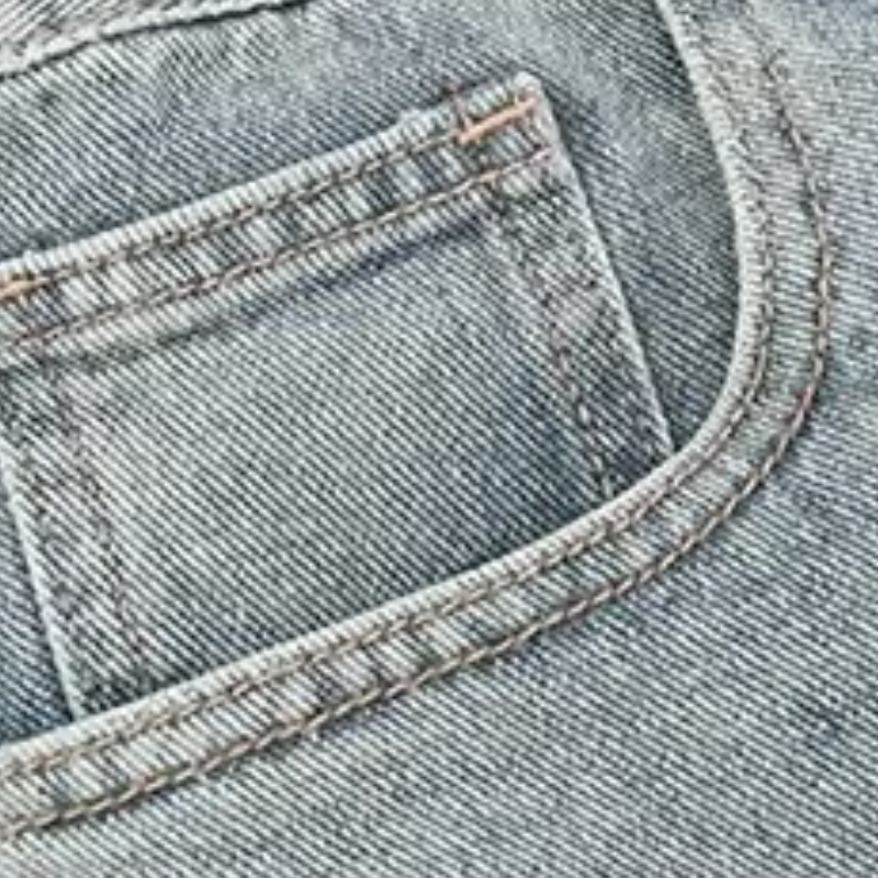 Solid Paneled Wide-Leg Jeans