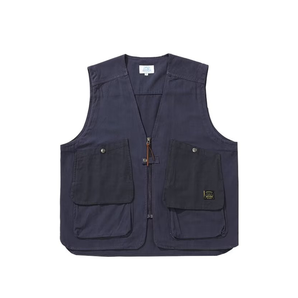 Vintage Solid Color Vest
