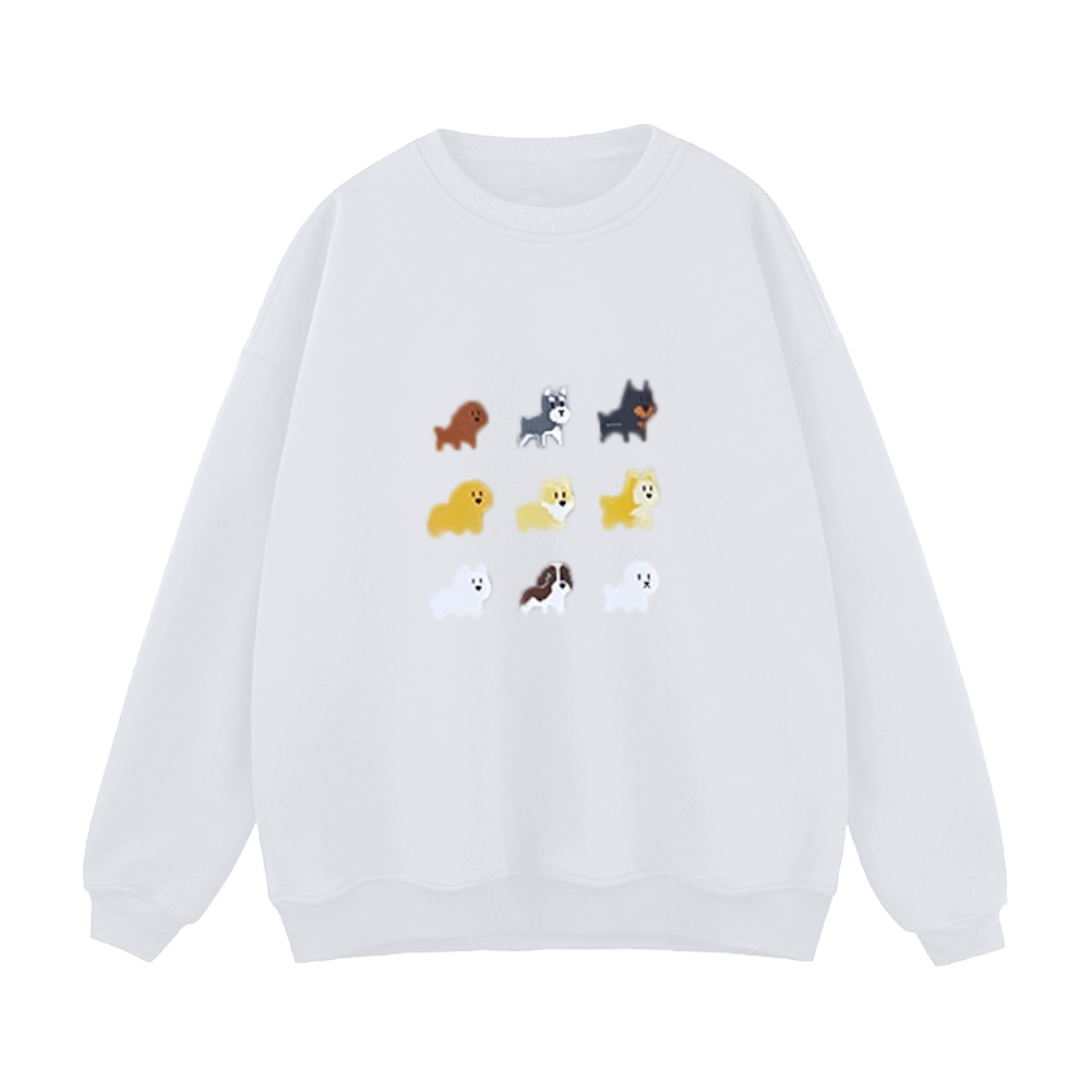 Cute Mini Animal Print Sweatshirt