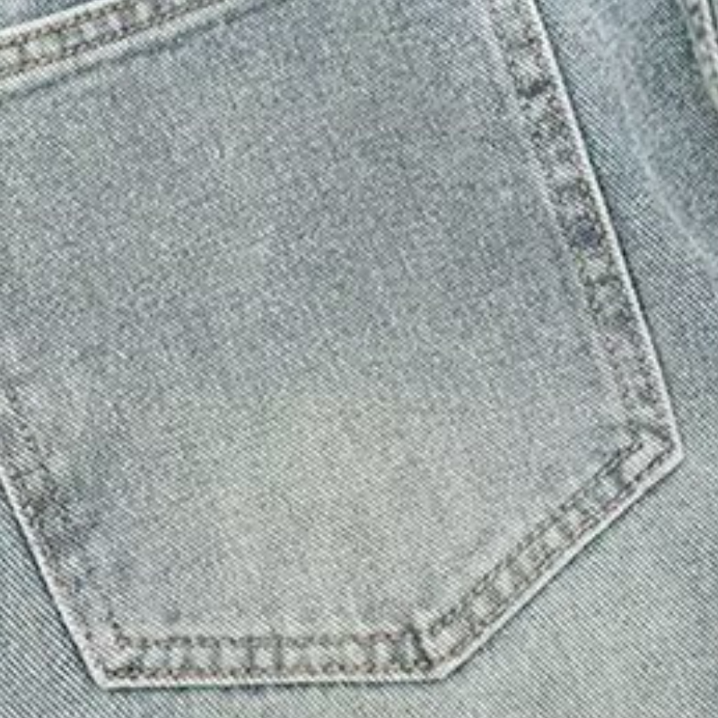 Solid Paneled Wide-Leg Jeans