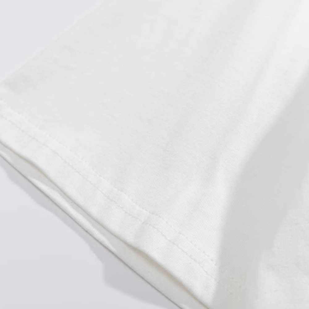 Street Fall Silhouette Cotton T-shirt