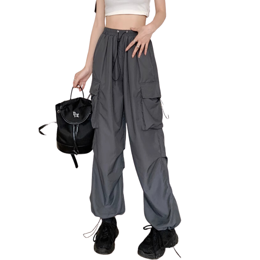 Women's Casual Hottie Drawstring Cargo Pants